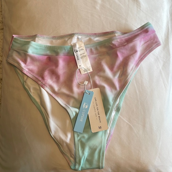 Tie Dye High Waisted Bikini Cupshe New with tag - Picture 9 of 9